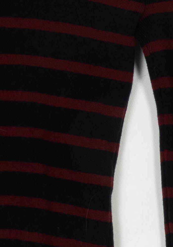 Pull Col Roulé Noir et Bordeaux - Taille S/36 de la marque Vanessa Bruno | PARAD122779 - Vendu par Paradigme - Image 3