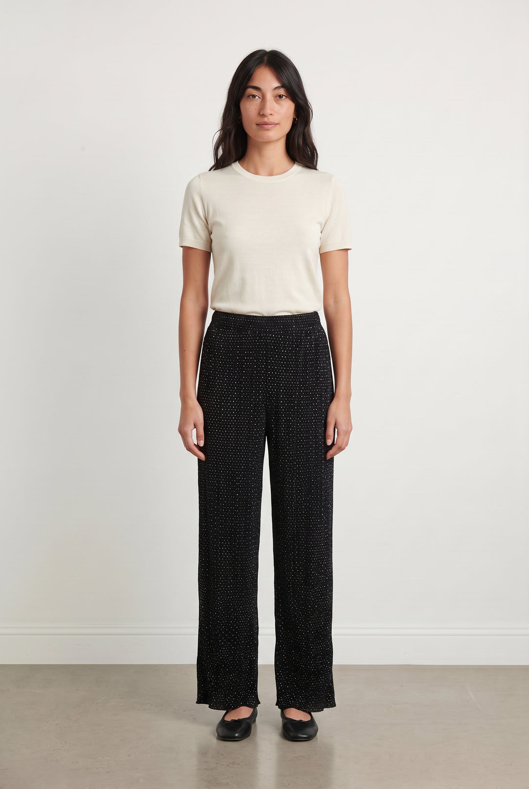 Pantalon Noir et Blanc - Taille S/36 de la marque La Fée Maraboutée | PARAD122781 - Vendu par Paradigme - Image 1
