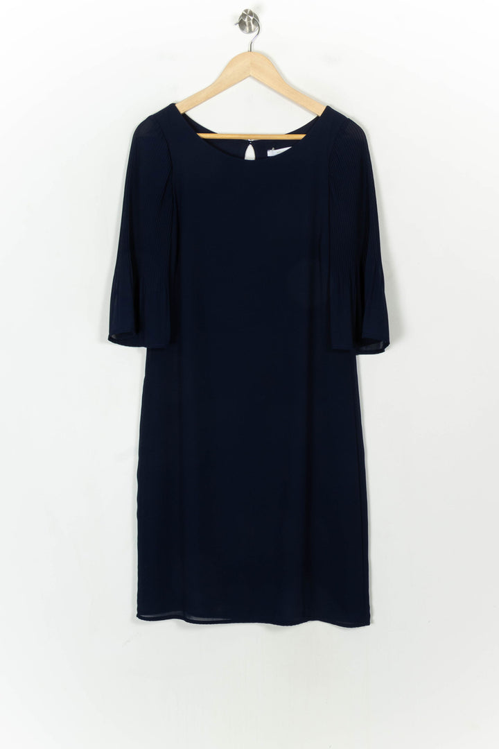Robe Droite Bleue - Taille M/38 de la marque La Fée Maraboutée | PARAD122783 - Vendu par Paradigme - Image 2