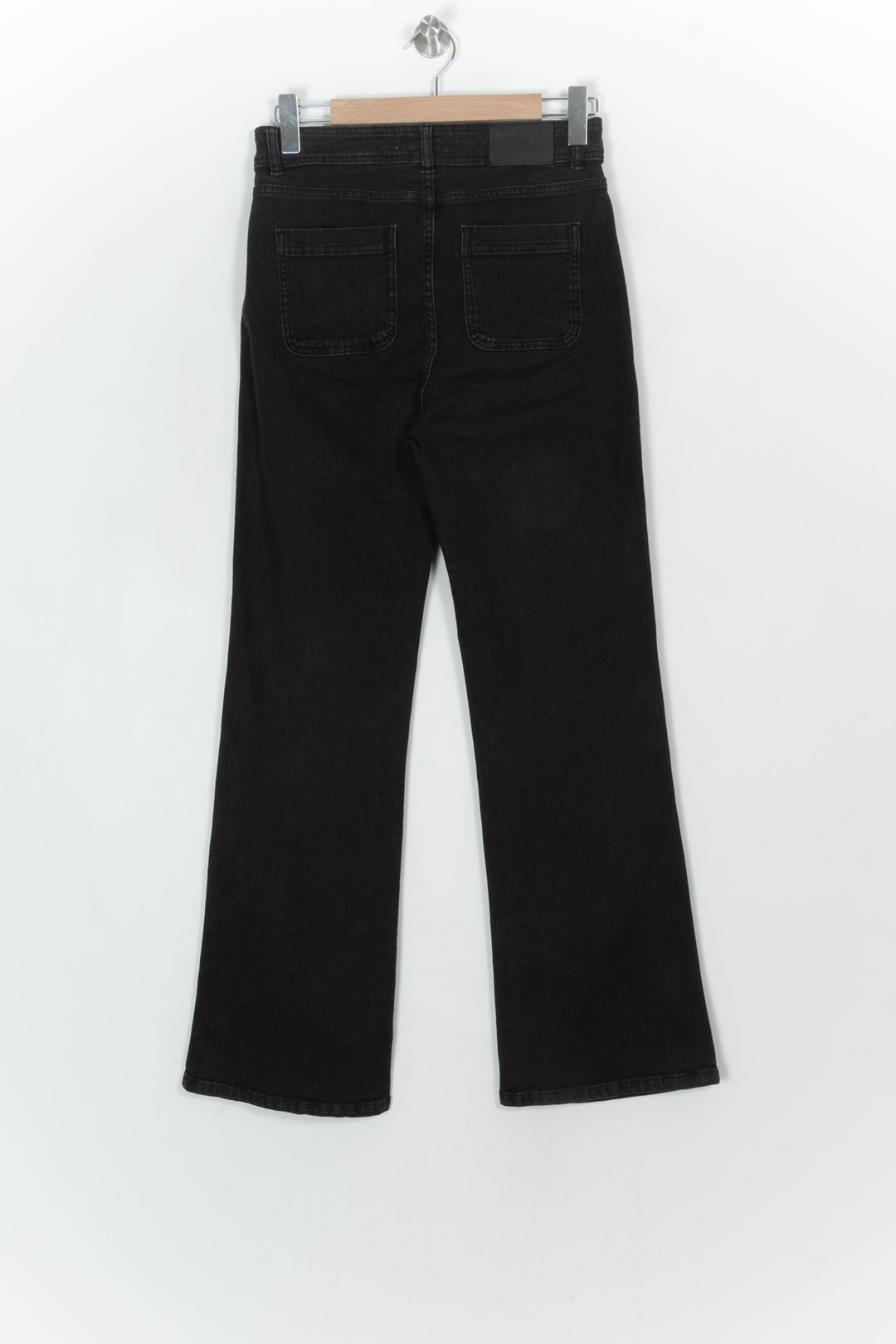 Jean Flare Noir - Taille L/40 de la marque La Fée Maraboutée | PARAD122793 - Vendu par Paradigme - Image 5