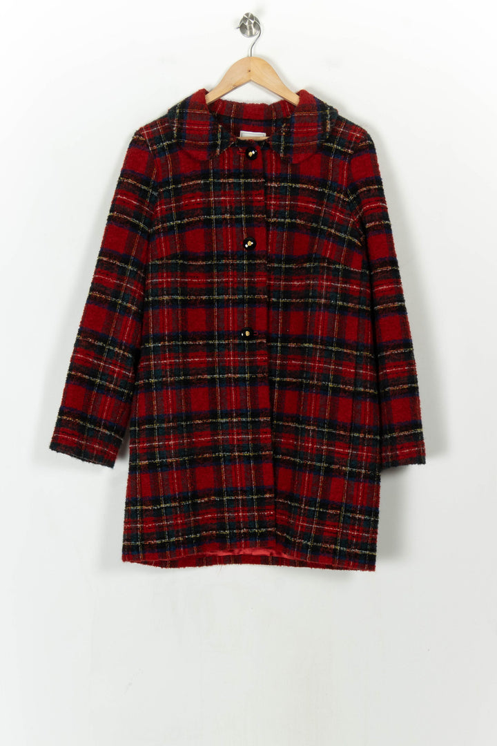 Manteau Long Rouge et Noir - Taille XXXL/46 de la marque Weill | PARAD122796 - Vendu par Paradigme - Image 2