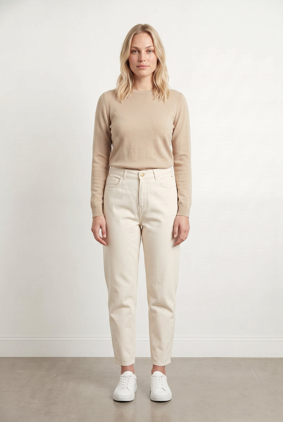 Jean Beige - Taille L/40 de la marque Des petits hauts | PARAD122797 - Vendu par Paradigme - Image 1