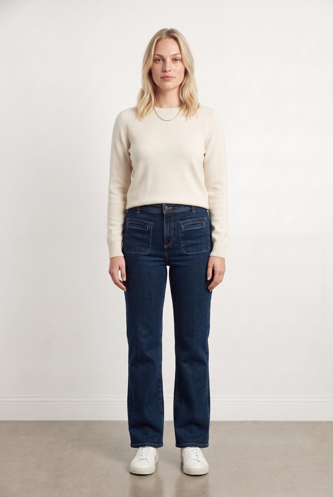 Jean Bleu - Taille L/40 de la marque La Fée Maraboutée | PARAD122798 - Vendu par Paradigme - Image 1