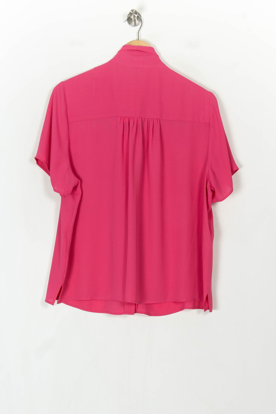Blouse Lavallière Rose - Taille L/40 de la marque Weill | PARAD122799 - Vendu par Paradigme - Image 5