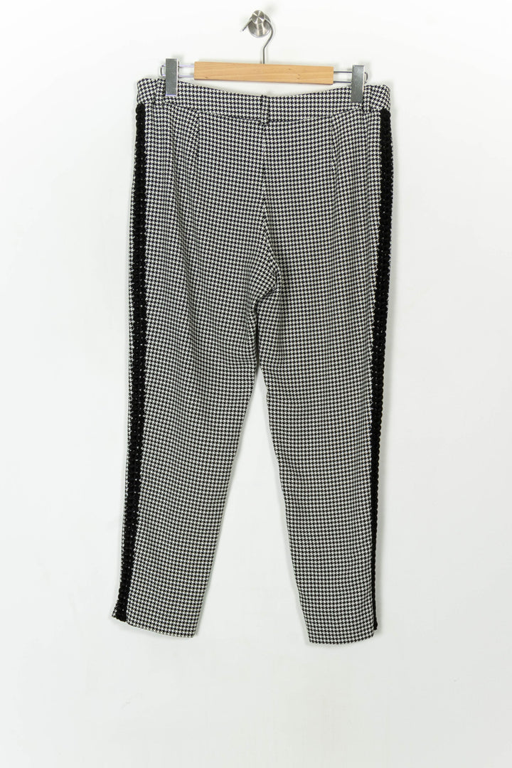 Pantalon Pied-de-poule Gris et Noir - Taille XXL/44 de la marque Weill | PARAD122803 - Vendu par Paradigme - Image 5