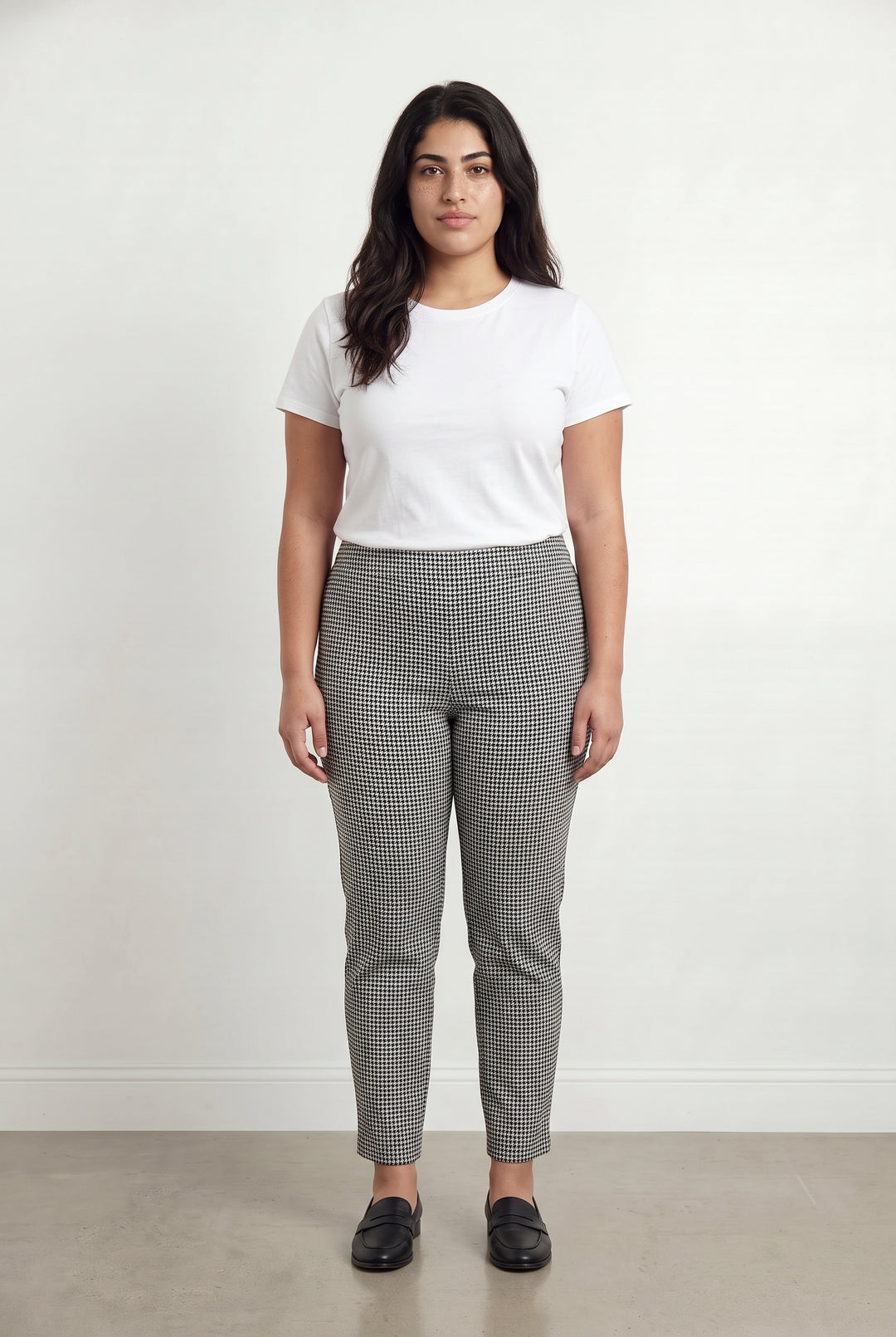 Pantalon Pied-de-poule Gris et Noir - Taille XXL/44 de la marque Weill | PARAD122803 - Vendu par Paradigme - Image 1