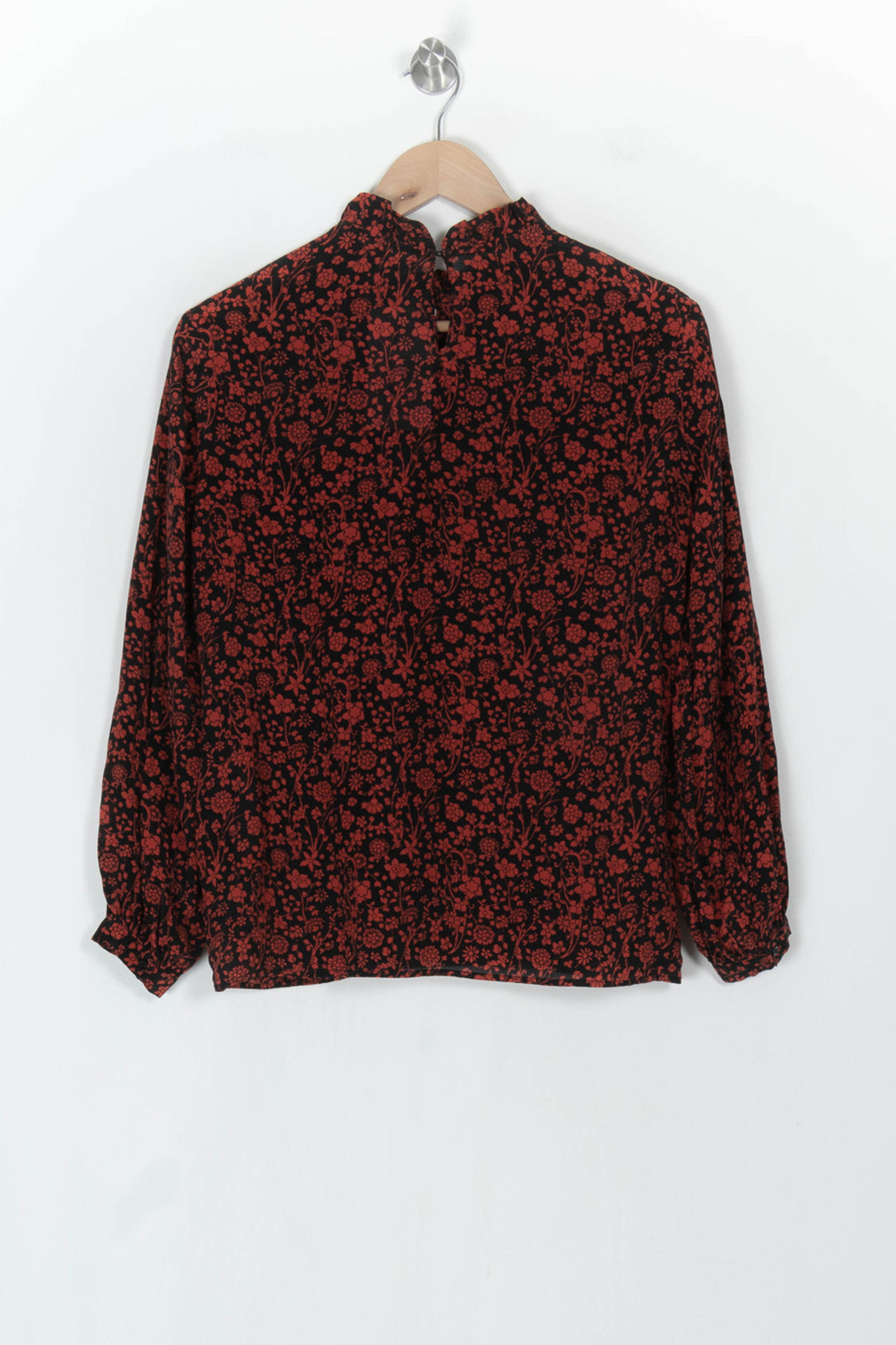 Blouse Rouge et Noire - Taille L/40 de la marque Maje | PARAD122804 - Vendu par Paradigme - Image 5