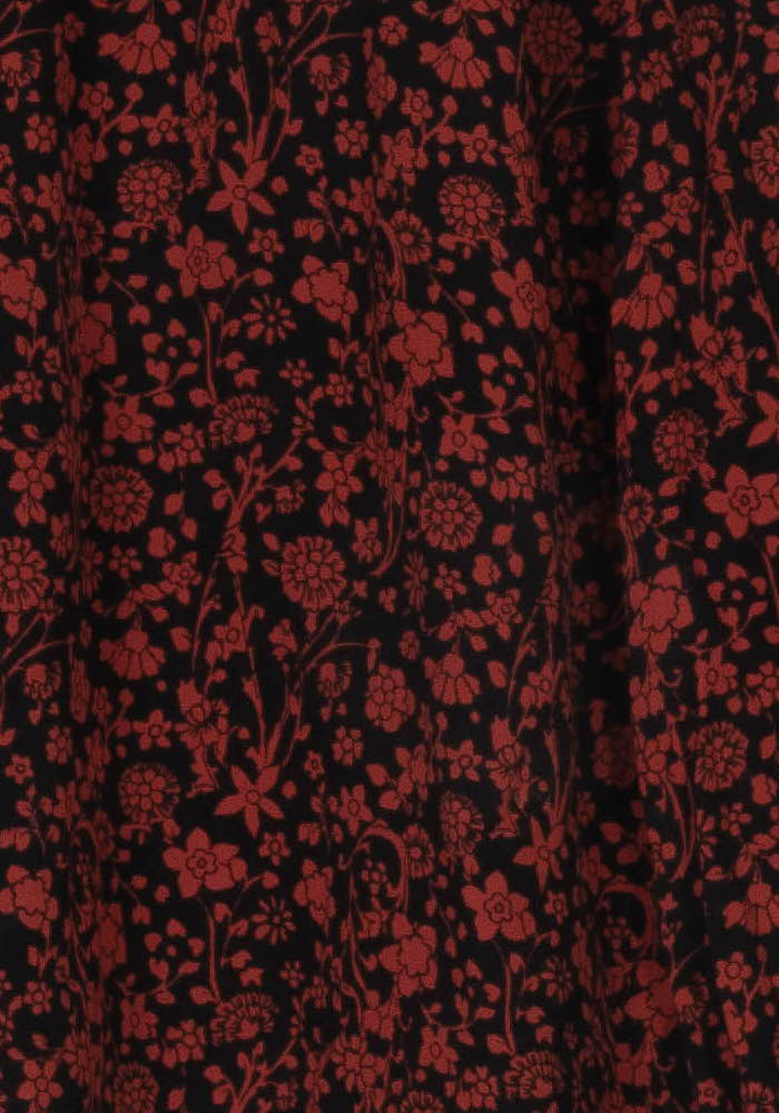 Blouse Rouge et Noire - Taille L/40 de la marque Maje | PARAD122804 - Vendu par Paradigme - Image 3
