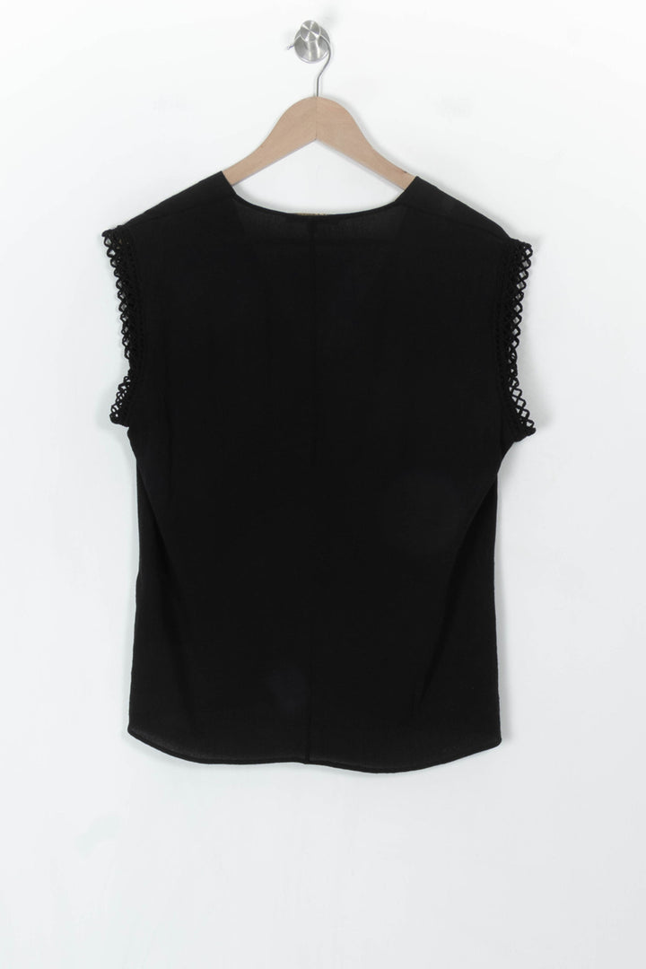 Top Noir - Taille L/40 de la marque Maje | PARAD122805 - Vendu par Paradigme - Image 5