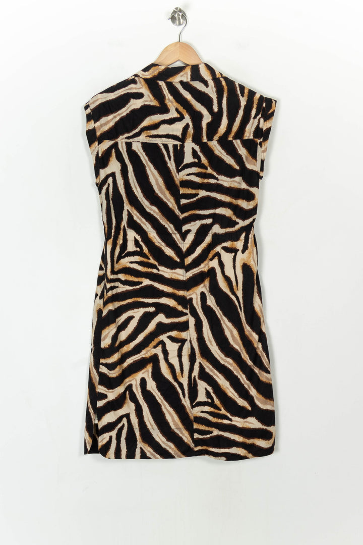 Robe courte Noir et Beige - Taille L/40 de la marque Gerard Darel | PARAD122806 - Vendu par Paradigme - Image 5