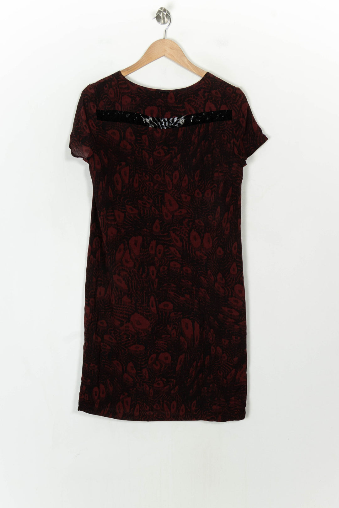 Robe Courte Bordeaux - Taille S/36 de la marque One Step | PARAD122808 - Vendu par Paradigme - Image 5