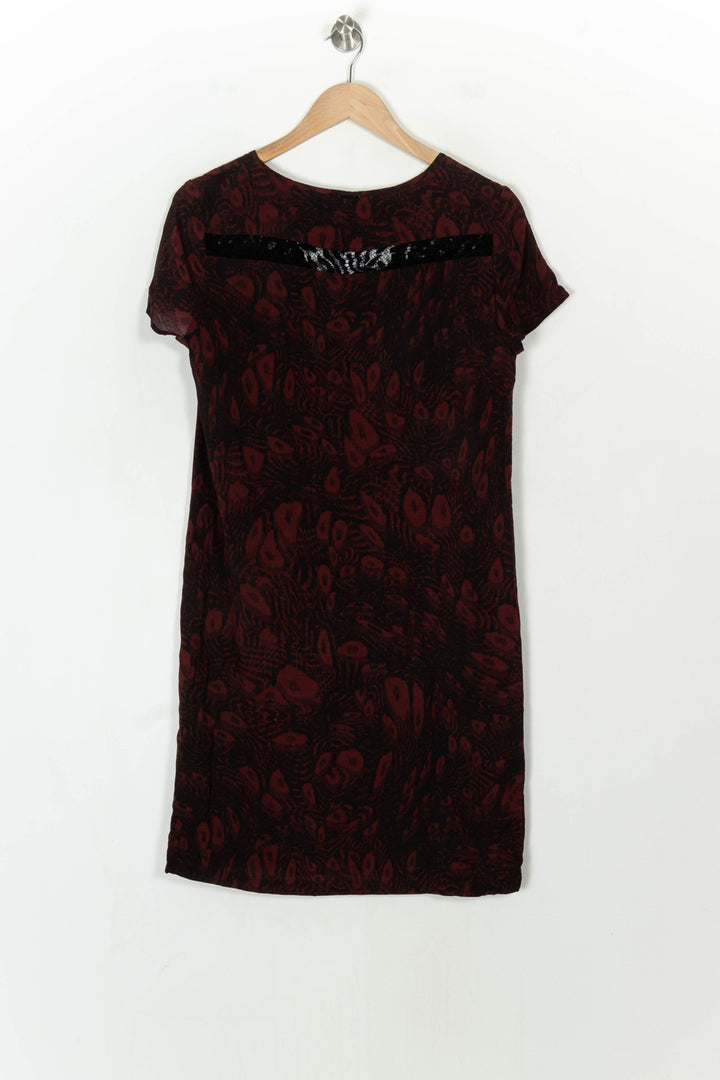 Robe Courte Bordeaux - Taille S/36 de la marque One Step | PARAD122808 - Vendu par Paradigme - Image 5