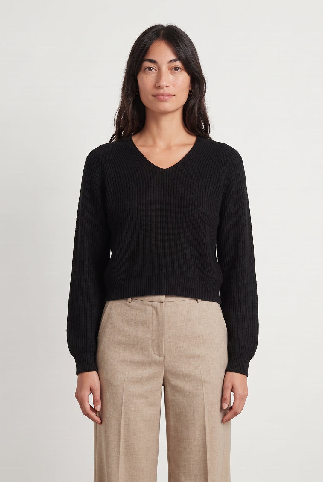 Pull Court Noir - Taille S/36 de la marque La Fée Maraboutée | PARAD122812 - Vendu par Paradigme - Image 1