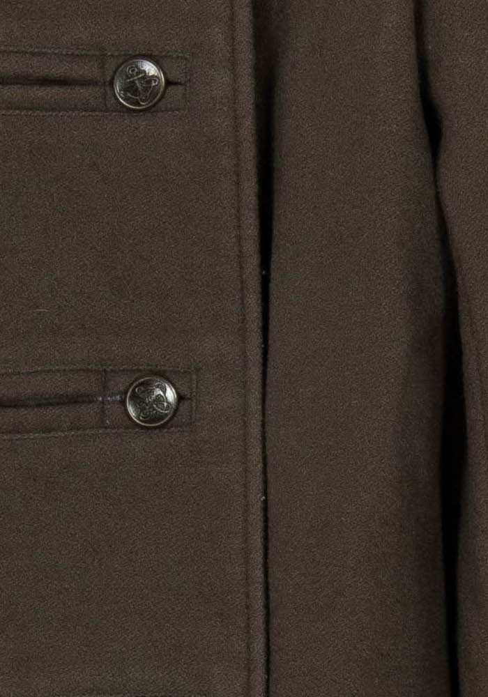 Caban Marron - Taille S/36 de la marque Kookai | PARAD122813 - Vendu par Paradigme - Image 3