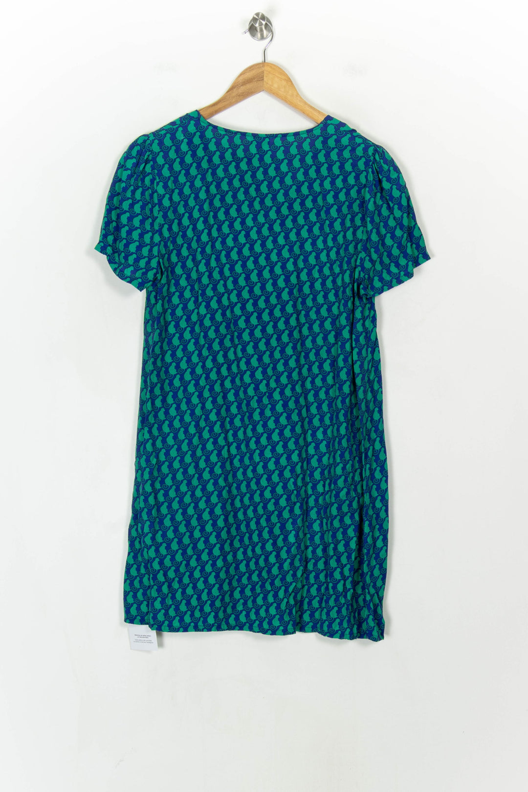 Robe Courte Bleue et Verte - Taille S/36 de la marque Karl Marc John | PARAD122815 - Vendu par Paradigme - Image 5