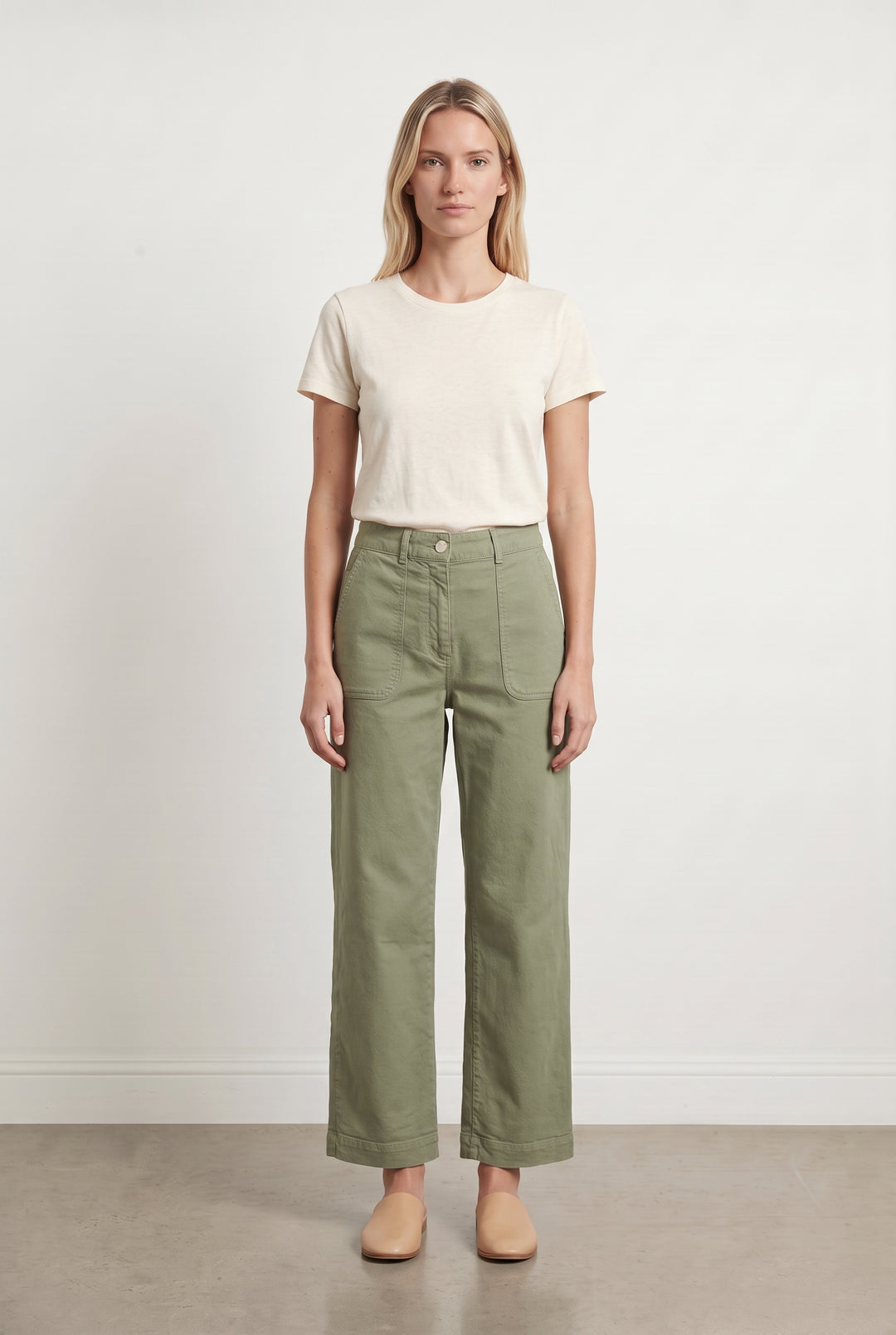 Pantalon Vert - Taille S/36 de la marque Des petits hauts | PARAD122817 - Vendu par Paradigme - Image 1