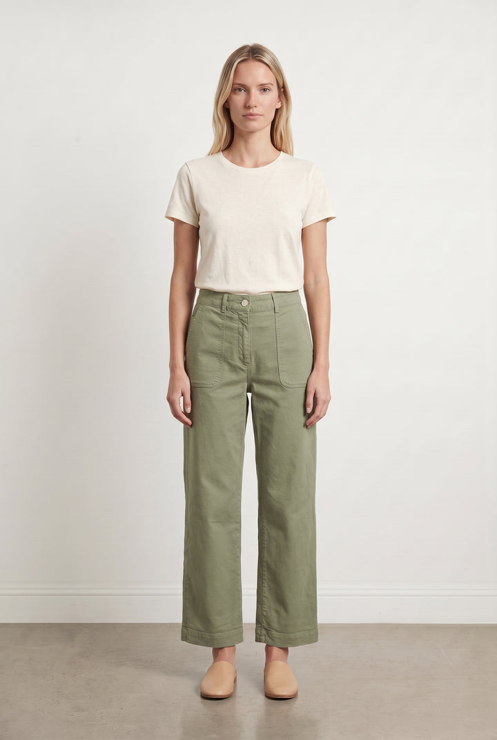 Pantalon Vert - Taille S/36 de la marque Des petits hauts | PARAD122817 - Vendu par Paradigme - Image 1