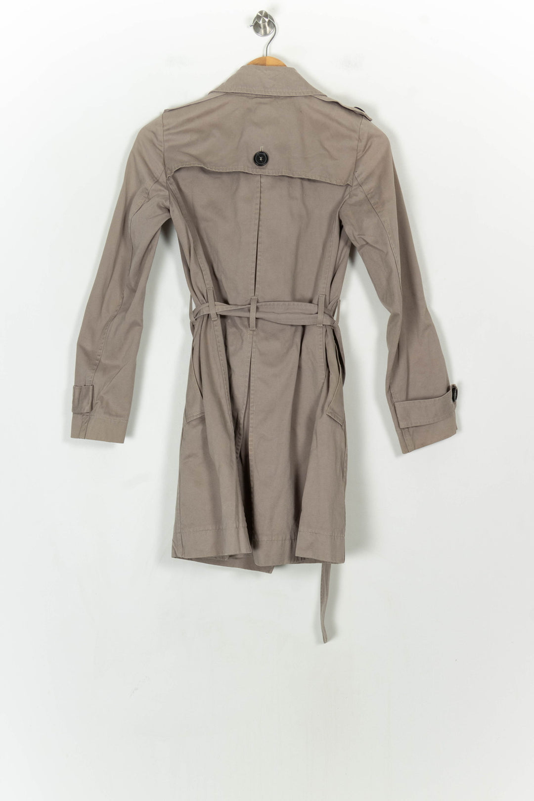Trench Gris - Taille S/36 de la marque Comptoir des Cotonniers | PARAD122822 - Vendu par Paradigme - Image 5