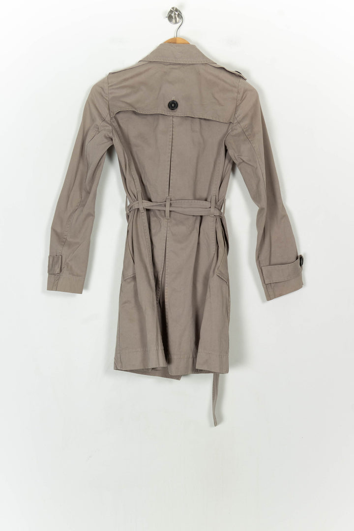 Trench Gris - Taille S/36 de la marque Comptoir des Cotonniers | PARAD122822 - Vendu par Paradigme - Image 5