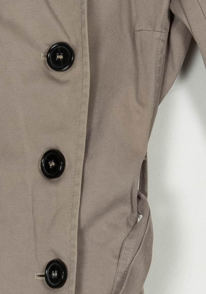 Trench Gris - Taille S/36 de la marque Comptoir des Cotonniers | PARAD122822 - Vendu par Paradigme - Image 3