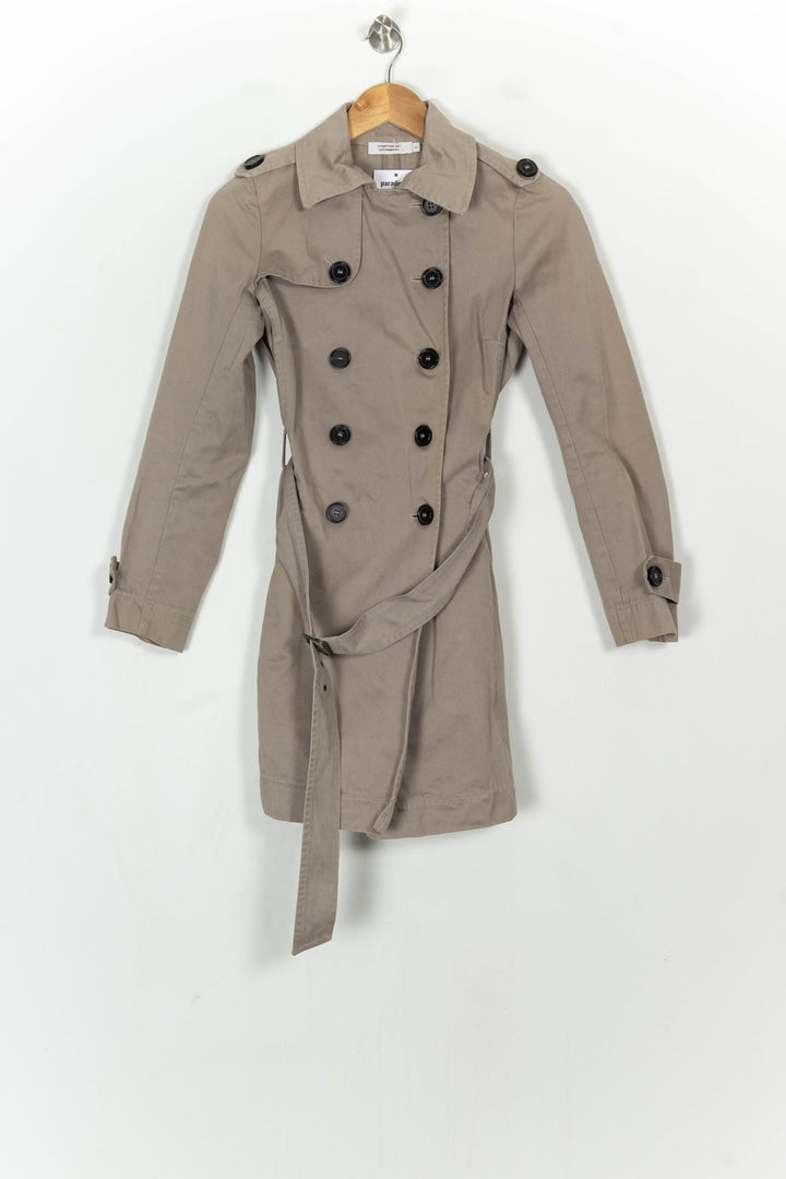 Trench Gris - Taille S/36 de la marque Comptoir des Cotonniers | PARAD122822 - Vendu par Paradigme - Image 2