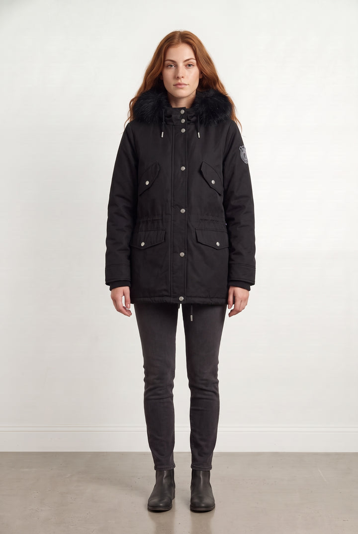 Parka Noire - Taille S/36 de la marque Karl Marc John | PARAD122829 - Vendu par Paradigme - Image 1