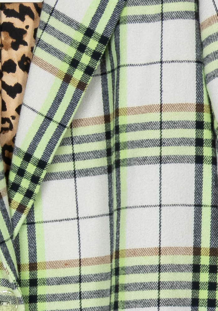 Blazer Blanc et Vert - Taille S/36 de la marque Imprevu | PARAD122855 - Vendu par Paradigme - Image 3