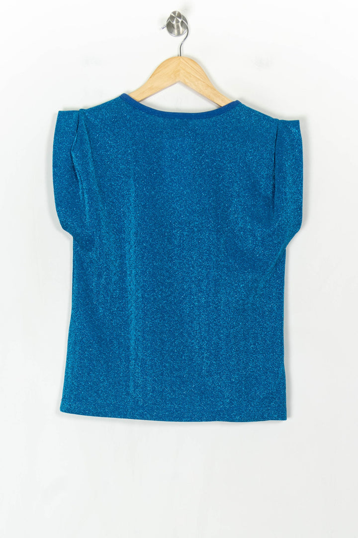 Blouse Sans Manches Bleue - Taille S/36 de la marque Imprevu | PARAD122857 - Vendu par Paradigme - Image 5