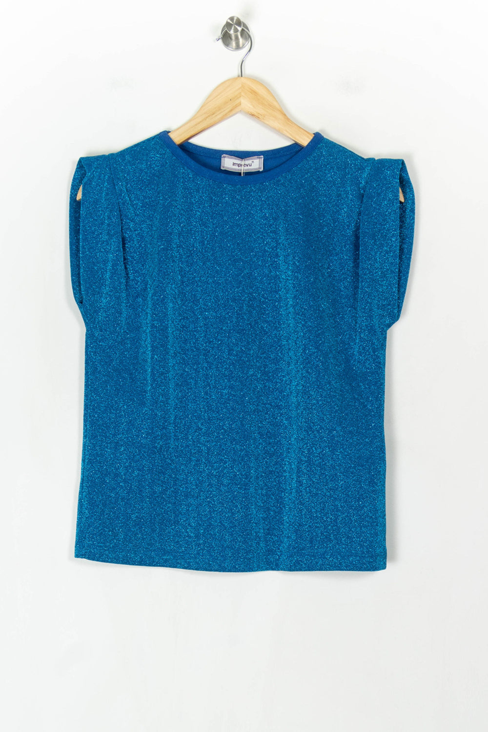 Blouse Sans Manches Bleue - Taille S/36 de la marque Imprevu | PARAD122857 - Vendu par Paradigme - Image 2