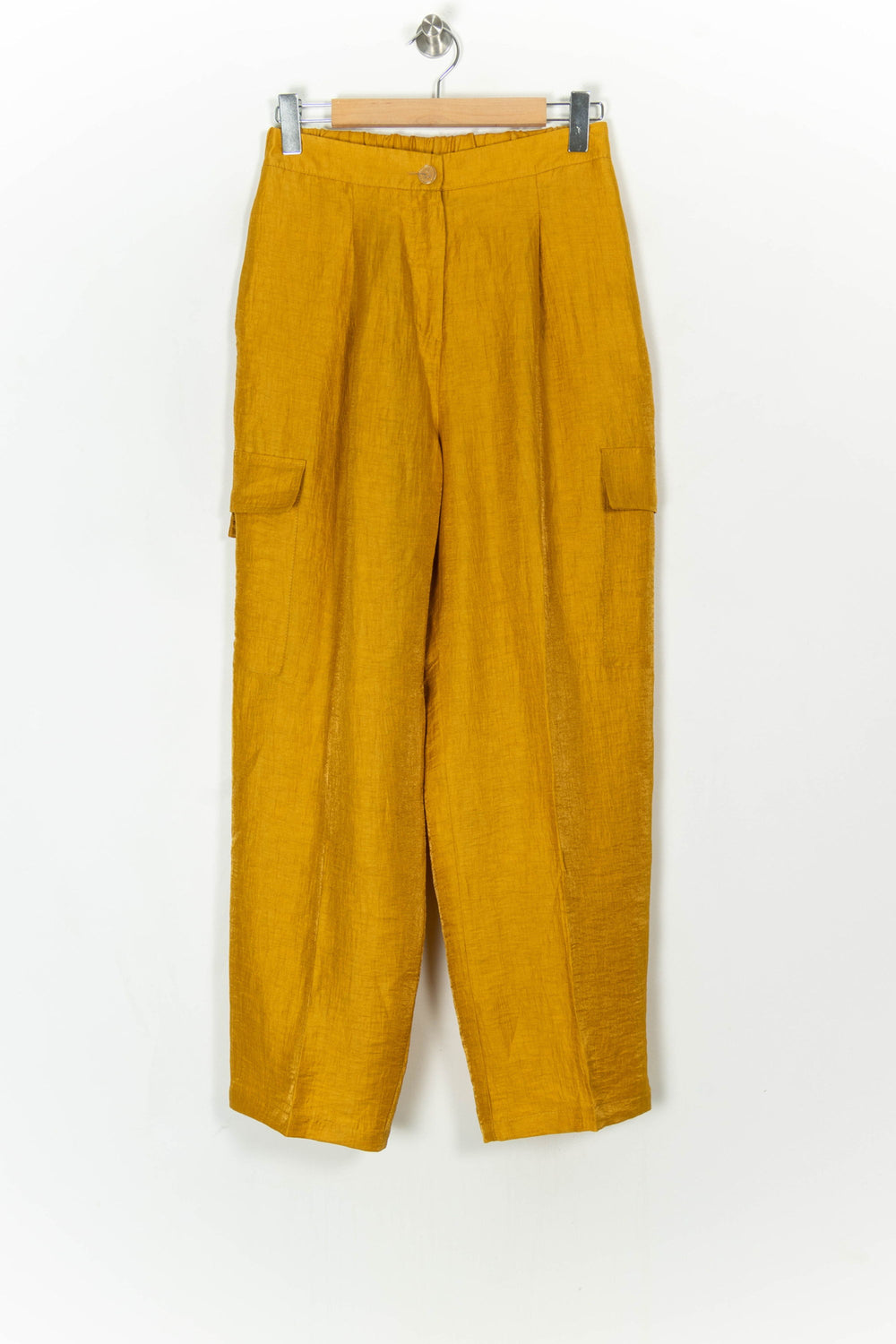 Pantalon Cargo Jaune - Taille M/38 de la marque Imprevu | PARAD122858 - Vendu par Paradigme - Image 2