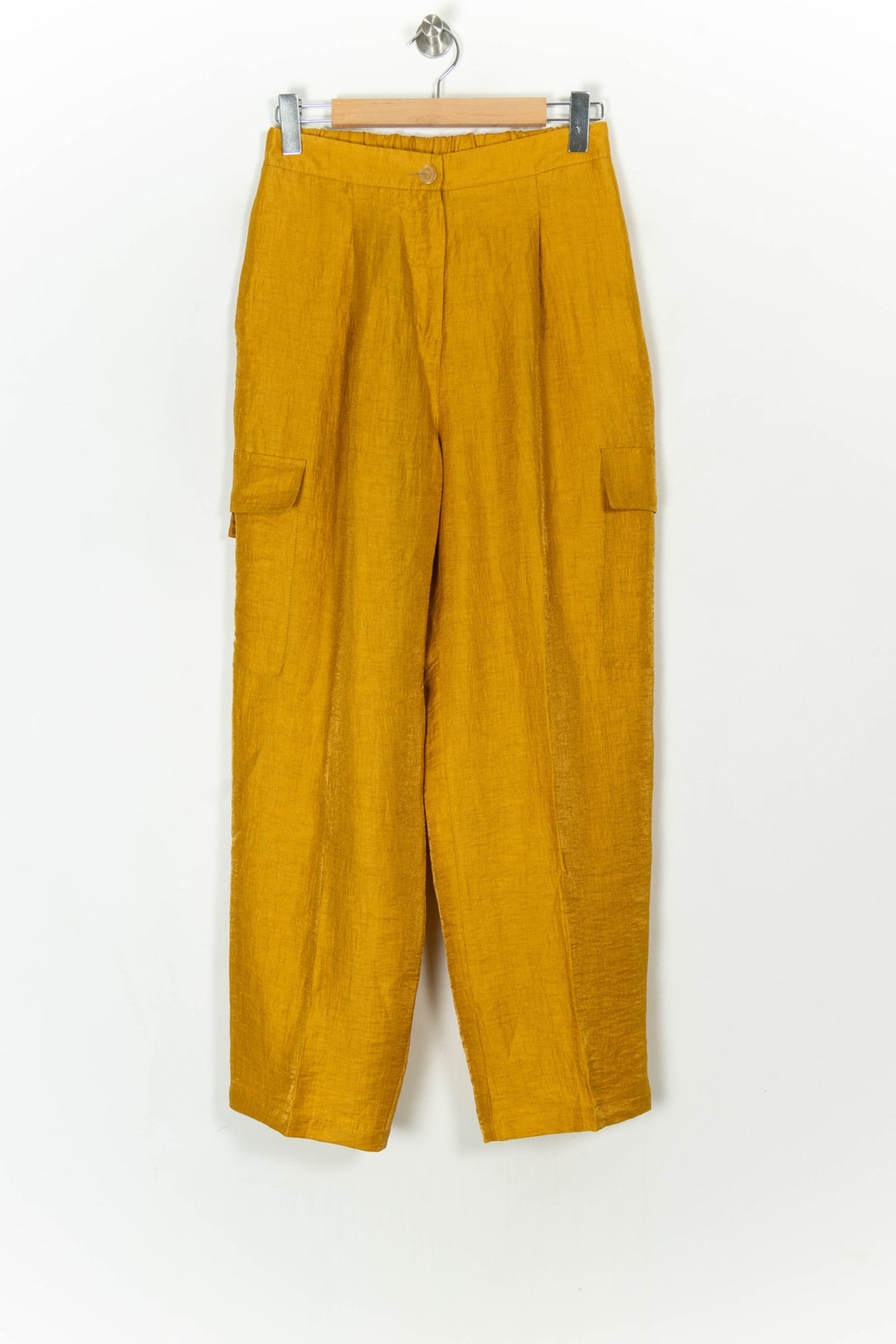 Pantalon Cargo Jaune - Taille M/38 de la marque Imprevu | PARAD122858 - Vendu par Paradigme - Image 2