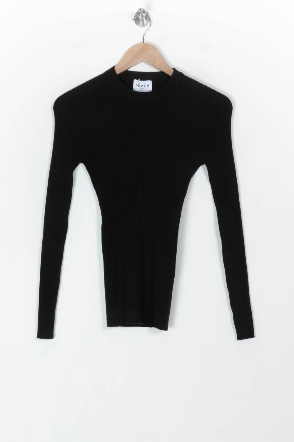 Pull Noir - Taille M/38 de la marque FRNCH | PARAD122859 - Vendu par Paradigme - Image 2