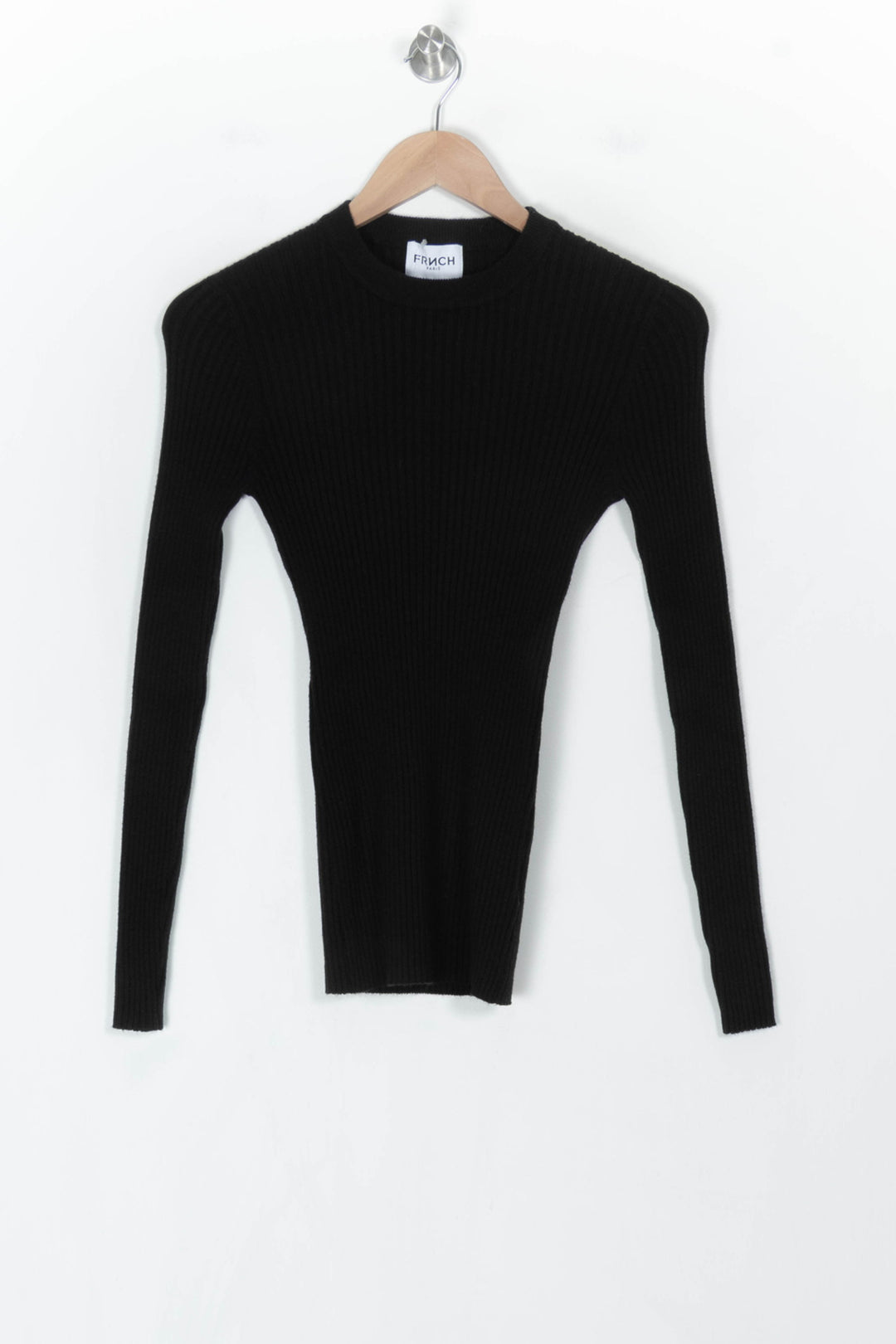 Pull Noir - Taille M/38 de la marque FRNCH | PARAD122859 - Vendu par Paradigme - Image 2