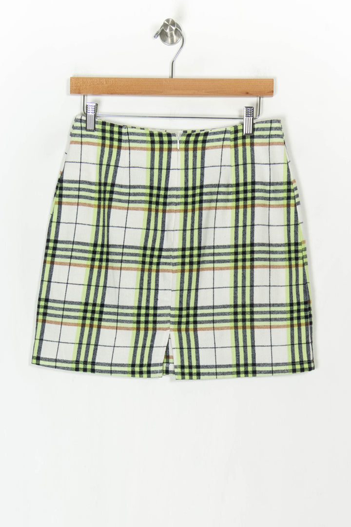 Jupe Midi Verte et Blanche - Taille M/38 de la marque Imprevu | PARAD122860 - Vendu par Paradigme - Image 5