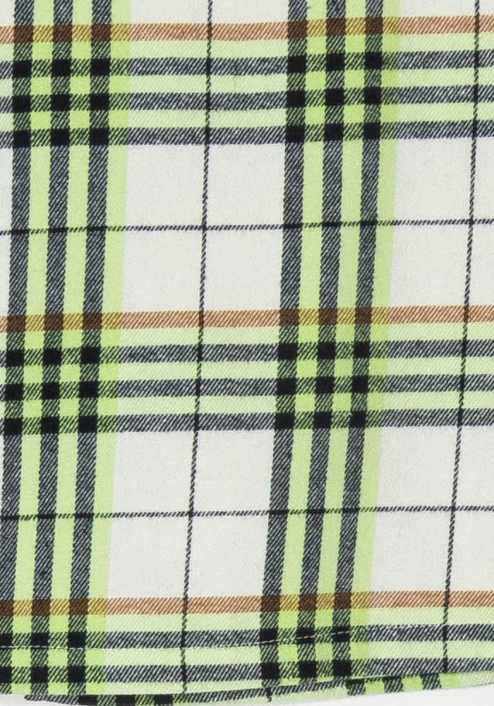 Jupe Midi Verte et Blanche - Taille M/38 de la marque Imprevu | PARAD122860 - Vendu par Paradigme - Image 3