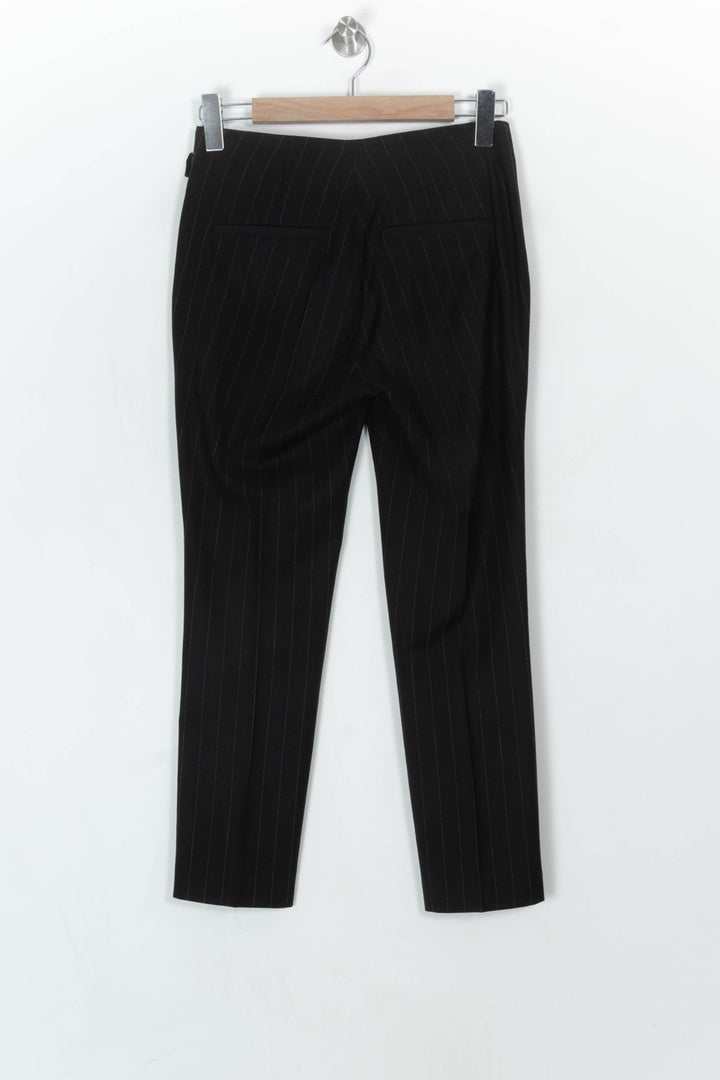 Pantalon Noir à Rayures - Taille S/36 de la marque ba&amp;sh | PARAD122864 - Vendu par Paradigme - Image 5