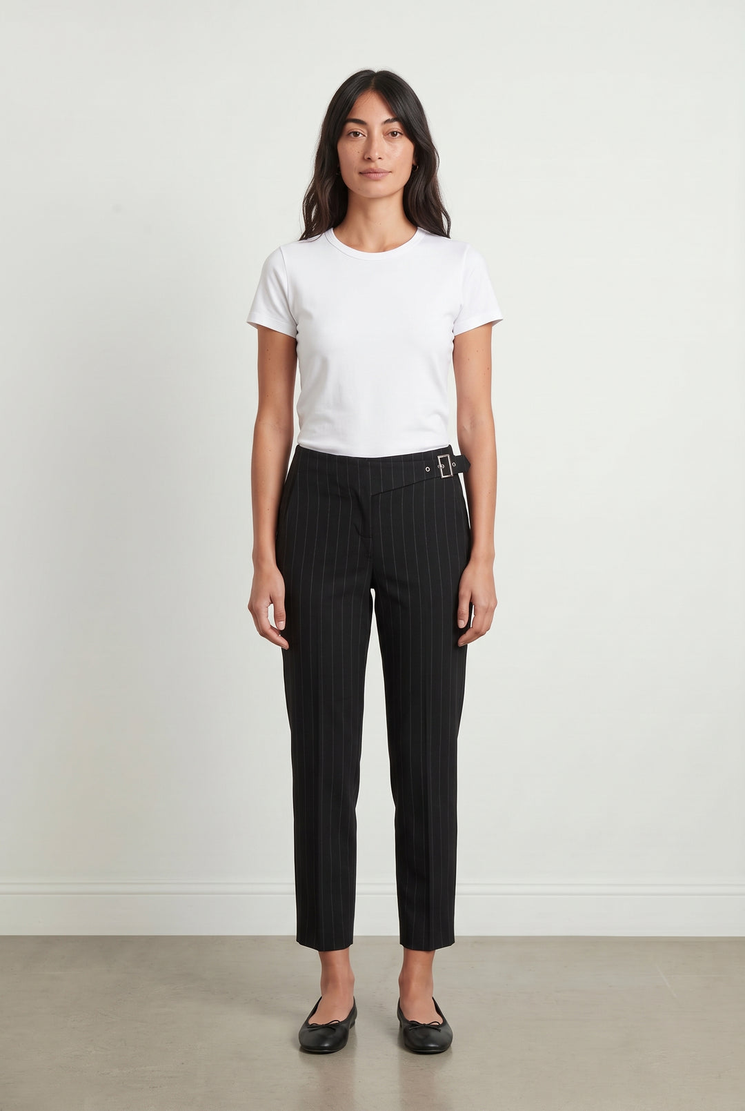 Pantalon Noir à Rayures - Taille S/36 de la marque ba&amp;sh | PARAD122864 - Vendu par Paradigme - Image 1