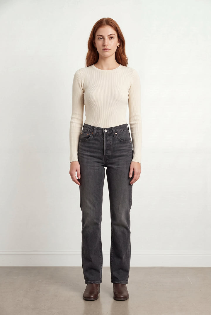 Jean Noir - Taille M/38 de la marque Levi&