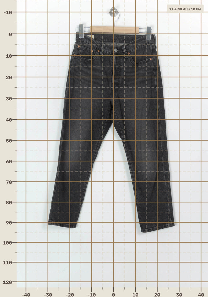 Jean Noir - Taille M/38 de la marque Levi&