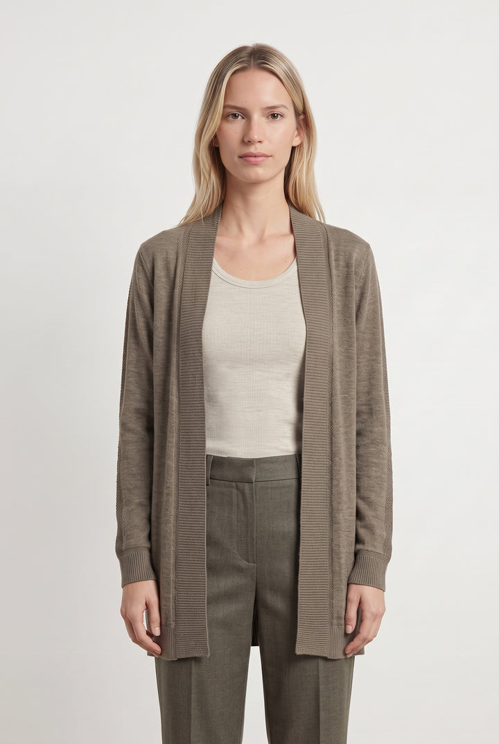 Cardigan Vert - Taille S/36 de la marque Sud express | PARAD122869 - Vendu par Paradigme - Image 1