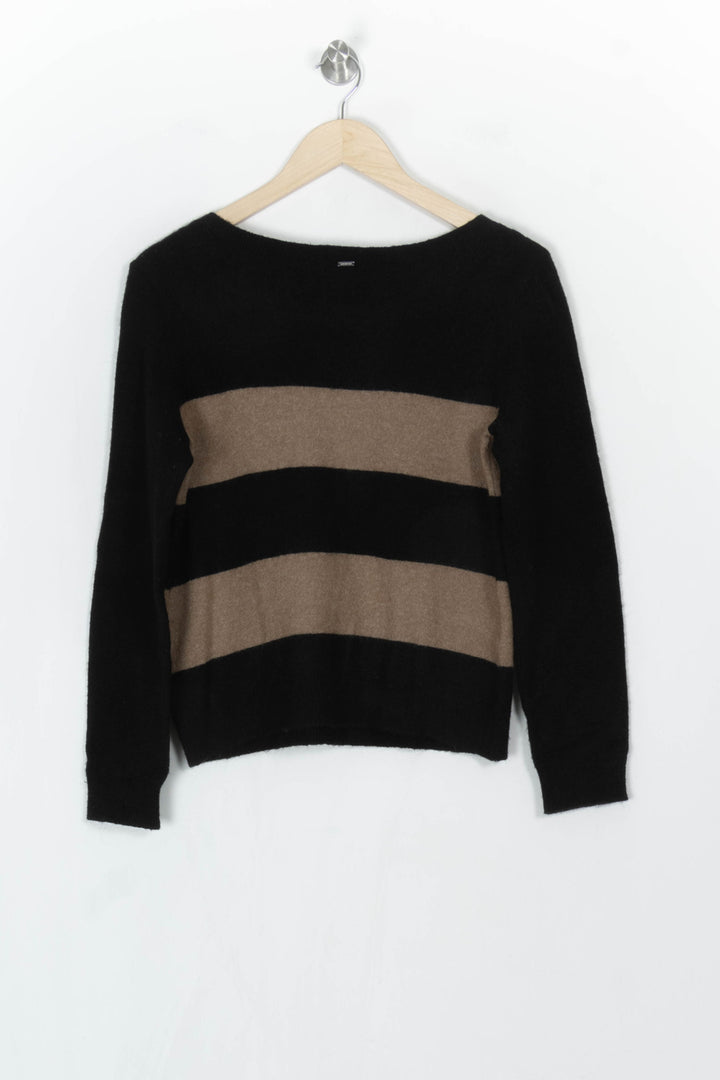 Pull Noir et Marron - Taille XS/34 de la marque IKKS | PARAD122872 - Vendu par Paradigme - Image 5