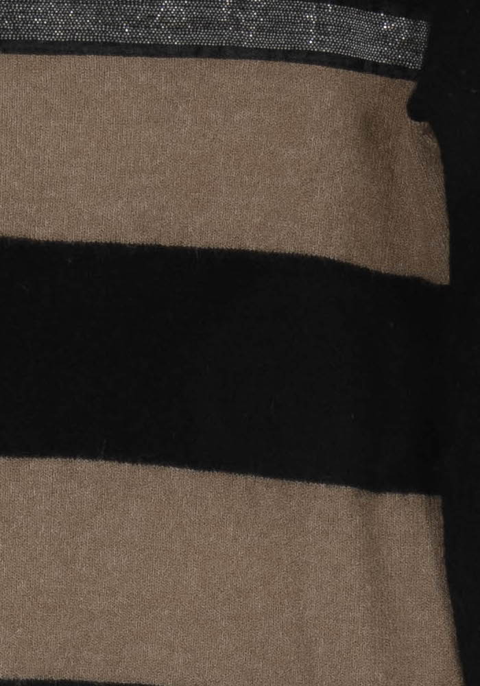 Pull Noir et Marron - Taille XS/34 de la marque IKKS | PARAD122872 - Vendu par Paradigme - Image 3