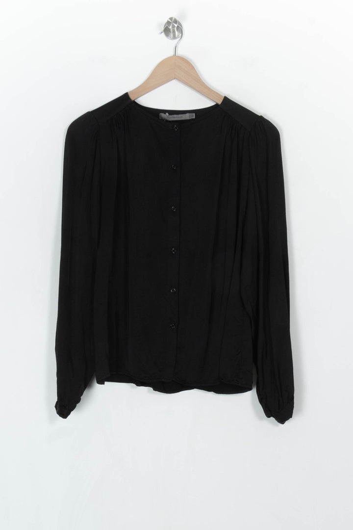 Blouse Noire - Taille XS/34 de la marque La Fée Maraboutée | PARAD122873 - Vendu par Paradigme - Image 2