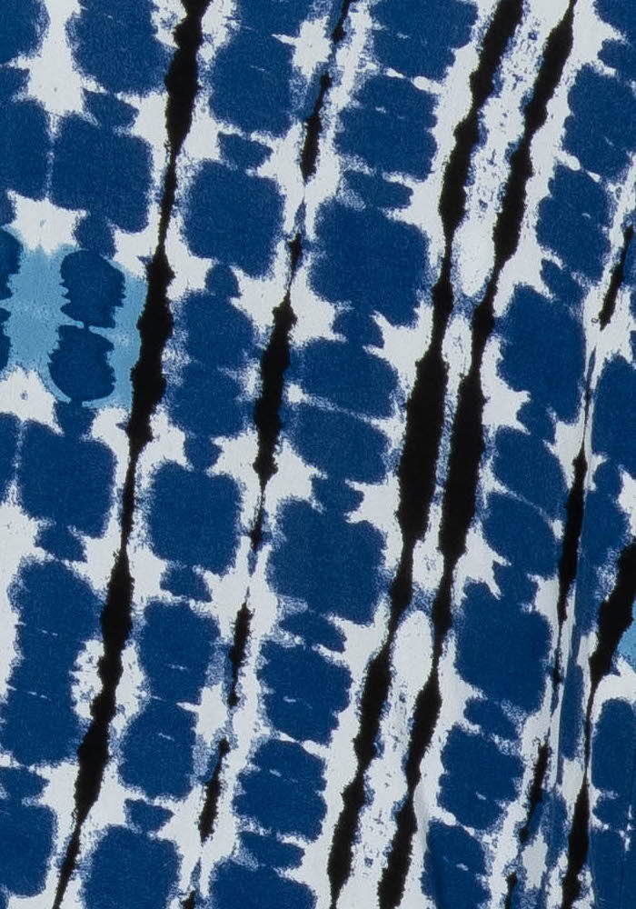 Blouse Bleue et Noire - Taille S/36 de la marque La Fée Maraboutée | PARAD122874 - Vendu par Paradigme - Image 3