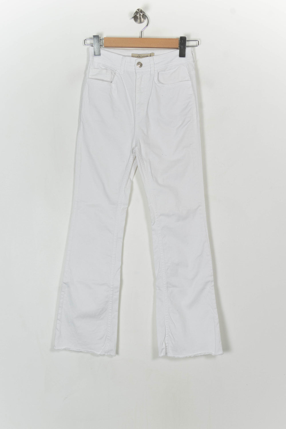 Pantalon Blanc - Taille S/36 de la marque La Fée Maraboutée | PARAD122876 - Vendu par Paradigme - Image 2