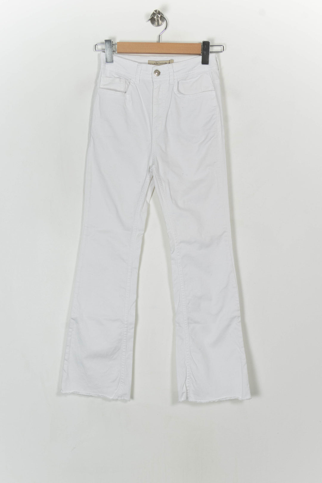 Pantalon Blanc - Taille S/36 de la marque La Fée Maraboutée | PARAD122876 - Vendu par Paradigme - Image 2