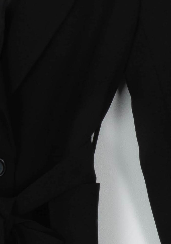 Blazer Noir - Taille S/36 de la marque La Fée Maraboutée | PARAD122879 - Vendu par Paradigme - Image 3