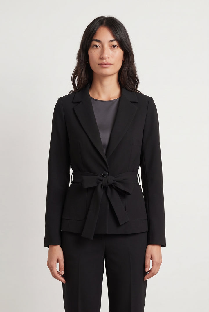 Blazer Noir - Taille S/36 de la marque La Fée Maraboutée | PARAD122879 - Vendu par Paradigme - Image 1