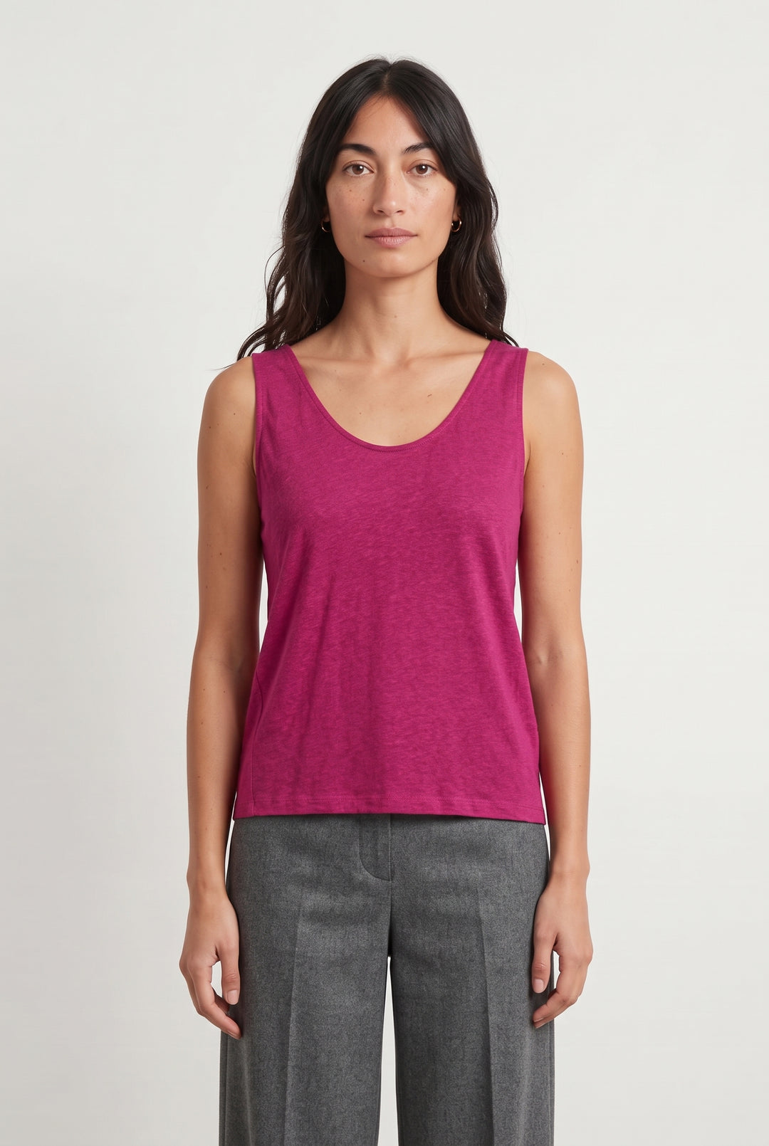 Débardeur Rose - Taille XS/34 de la marque La Fée Maraboutée | PARAD122881 - Vendu par Paradigme - Image 1