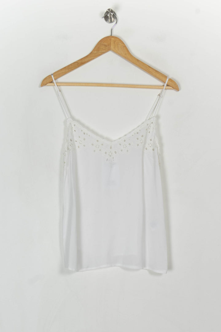 Caraco Blanc - Taille M/38 de la marque Pablo | PARAD122882 - Vendu par Paradigme - Image 2